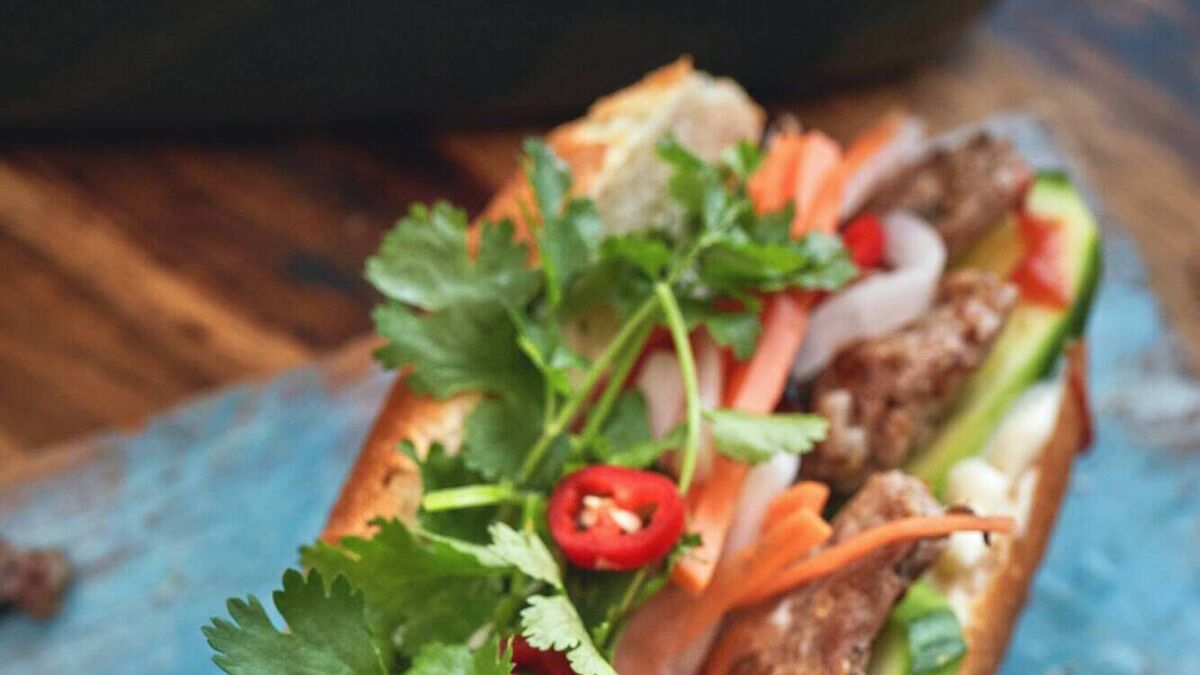 Bahn Mi Inspired Sandwich