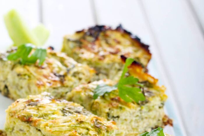 Courgette and Feta Slices