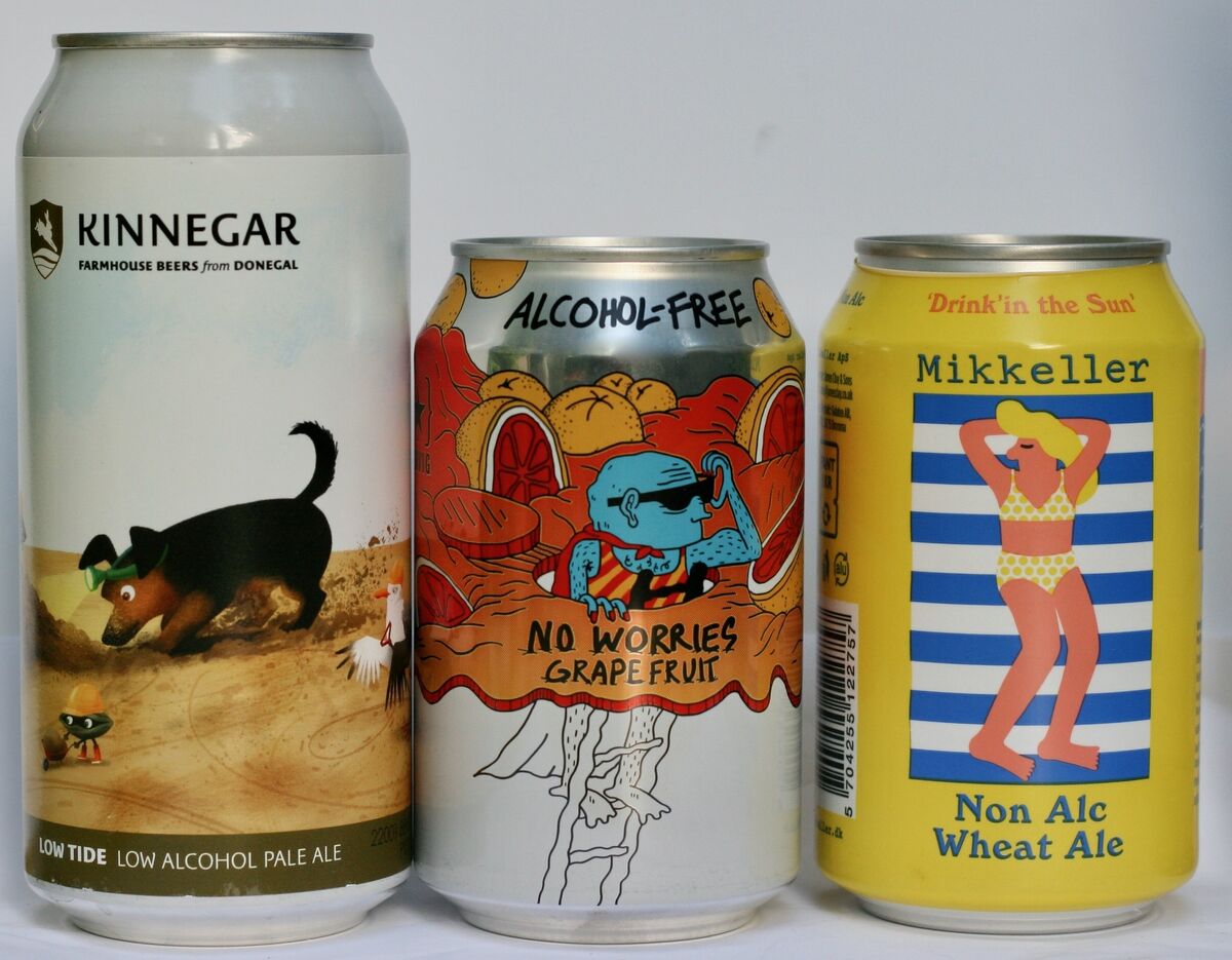 Non/low-alcoholic craft beers: Mikkeller, Kinnegar and Lervig