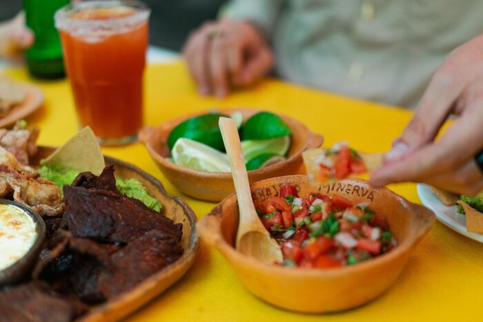 Tomato and coriander salsa