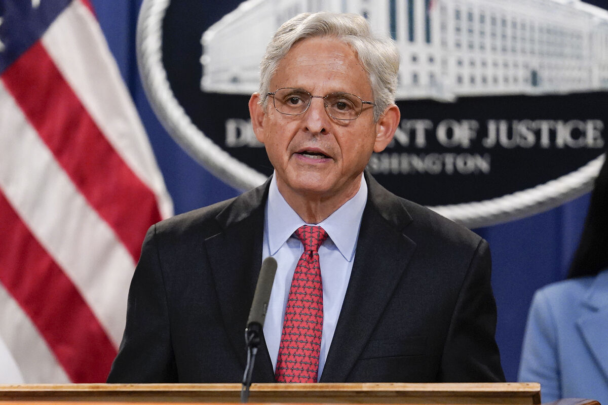 US Attorney General Merrick Garland. File Picture: AP Photo/J. Scott Applewhite US Attorney General Merrick Garland. File Picture: AP Photo/J. Scott Applewhite