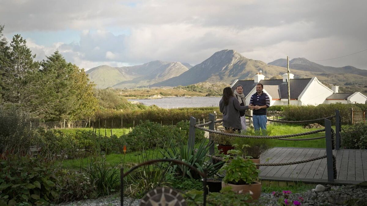 Don and Will in Carna. 