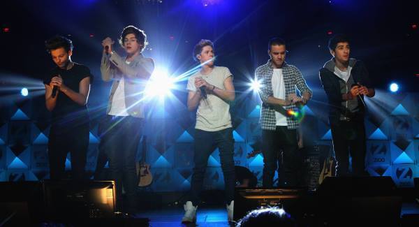 One Direction ask fans to stop pelting them with objects