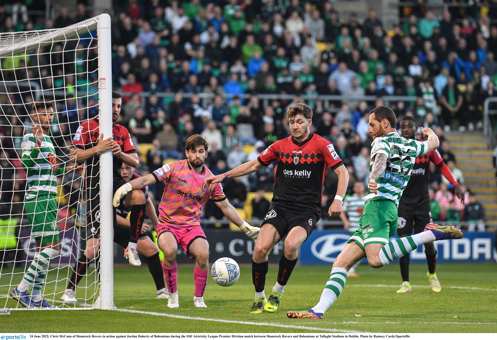 Rory Gaffney strike stretches Shamrock Rovers' lead