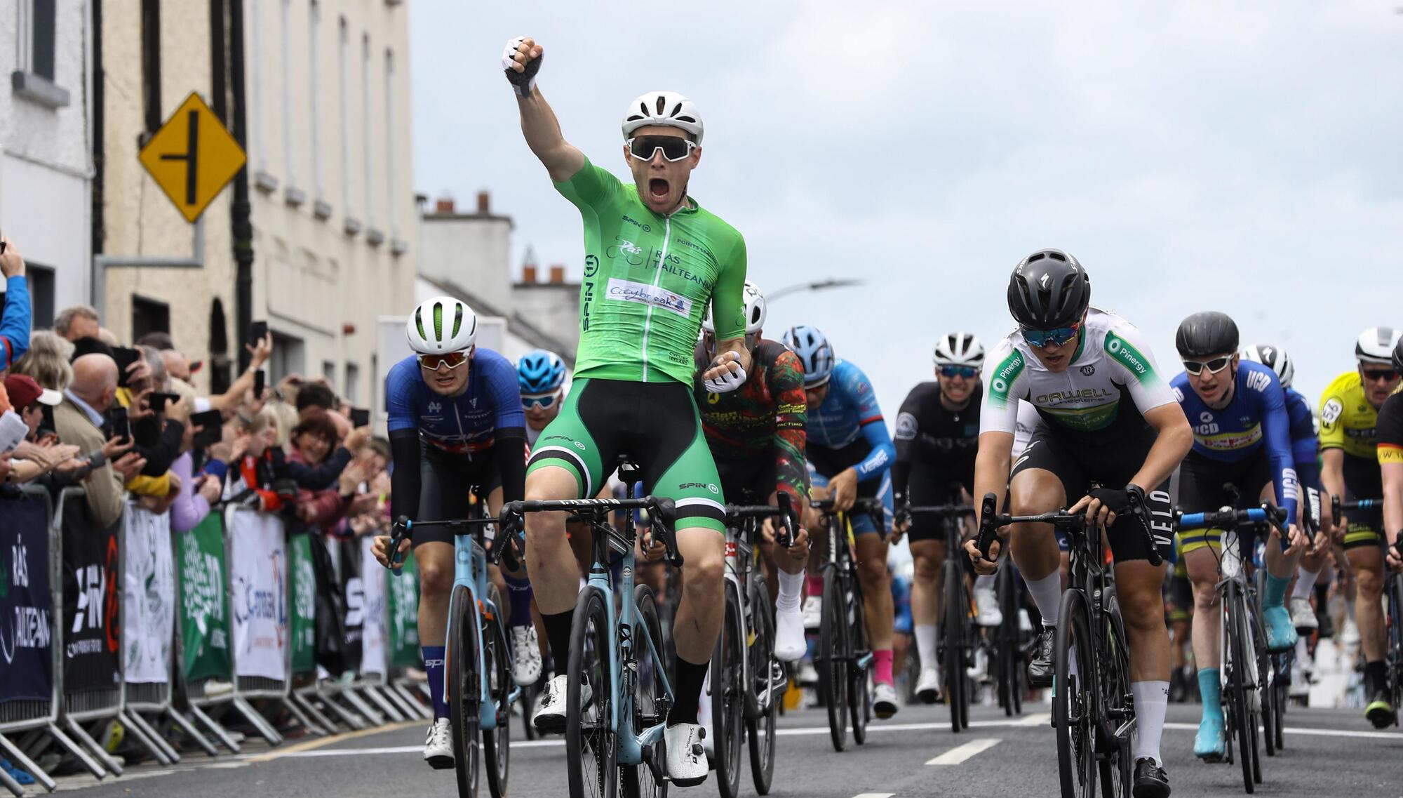 Rory Townsend wins national road race for first time