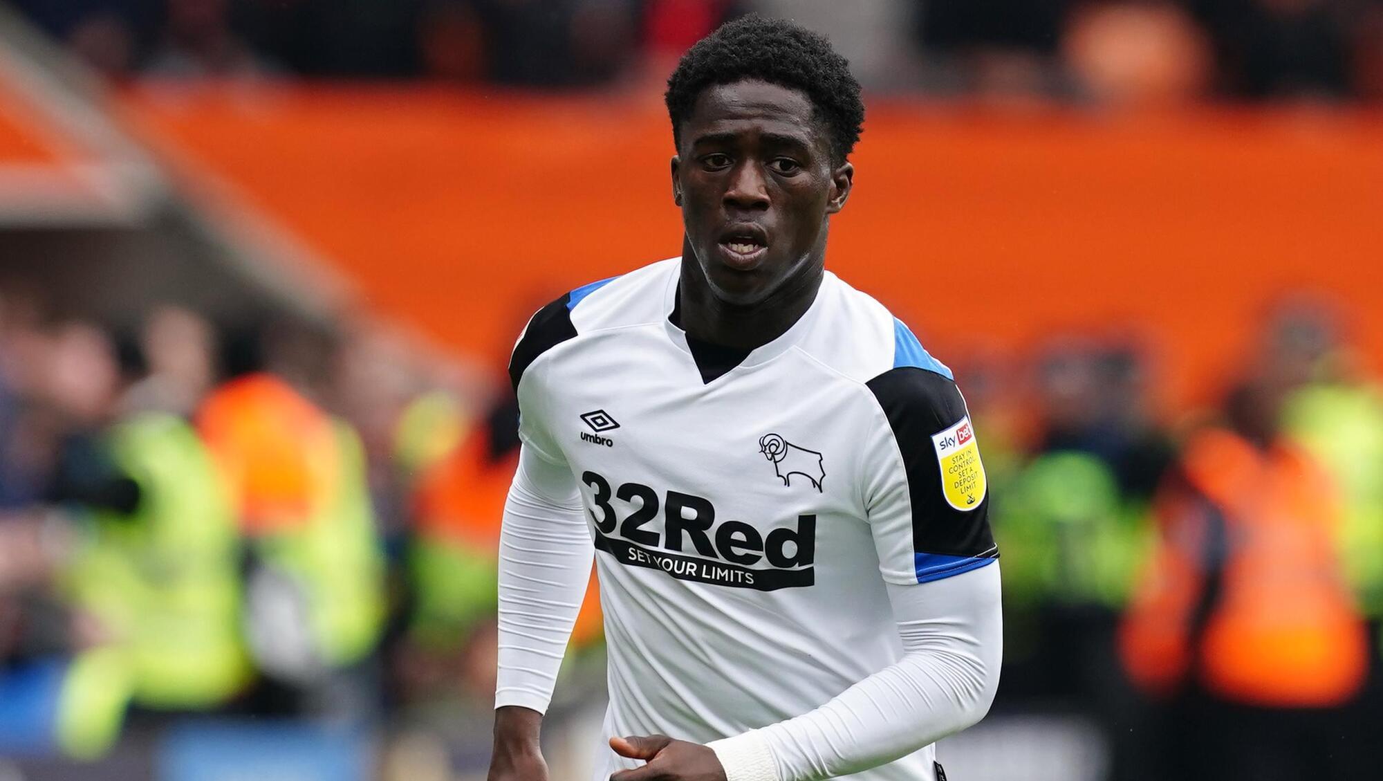 Crystal Palace swoop for teenage Derby winger Malcolm Ebiowei