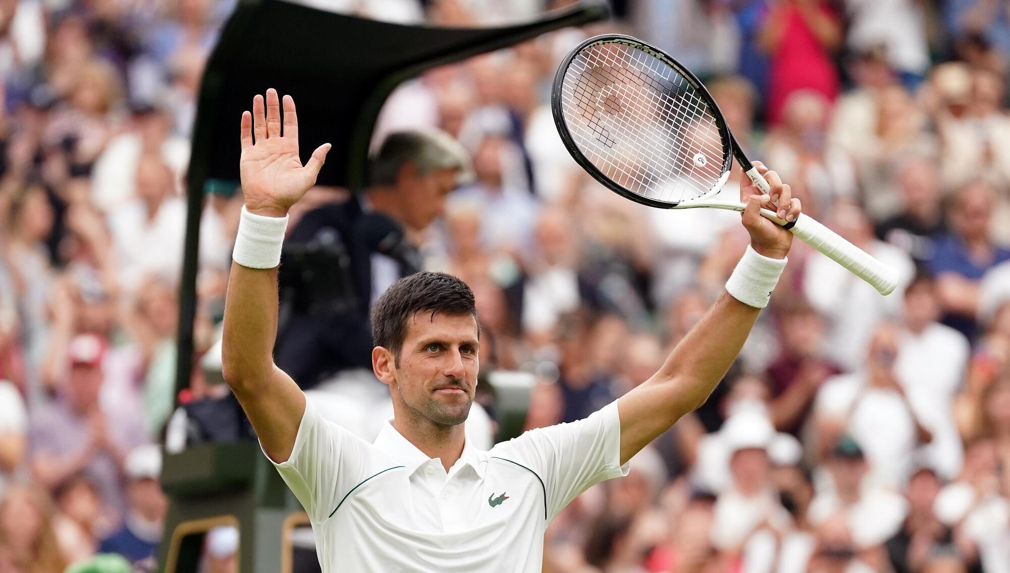 Novak Djokovic drops set but gets title defence up and running