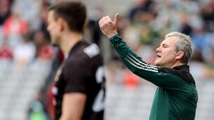 <p>END OF THE JOURNEY: Former Mayo manager James Horan. Pic: INPHO/Dan Sheridan</p>