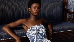 <p>Printed bandeau midi dress, &amp; Other Stories, €149</p>