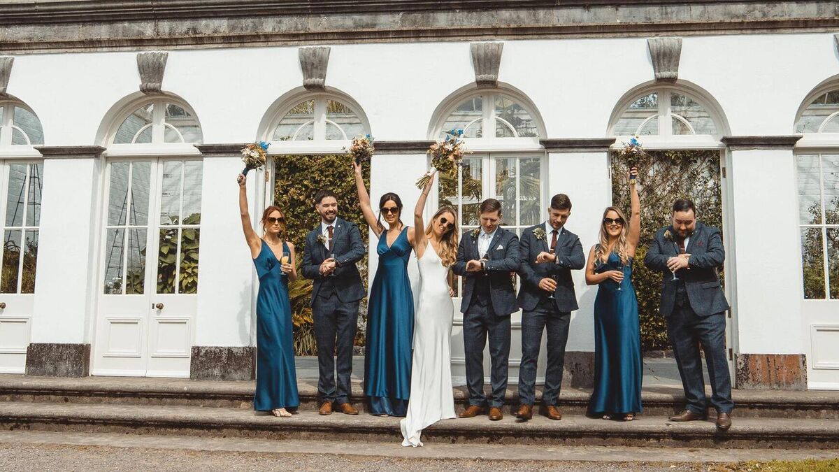bridesmaid dresses for rustic wedding Elegant Stretch Satin Mermaid Bridesmaid Dress with Bow Detail