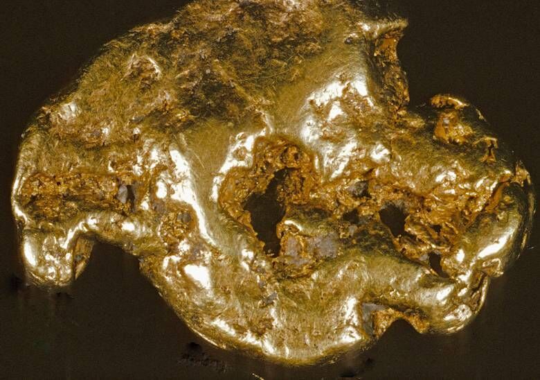 Bullion in Goldmines River Croghan Kinshela Mountain Co. Wicklow Bullion in Goldmines River Croghan Kinshela Mountain Co. Wicklow