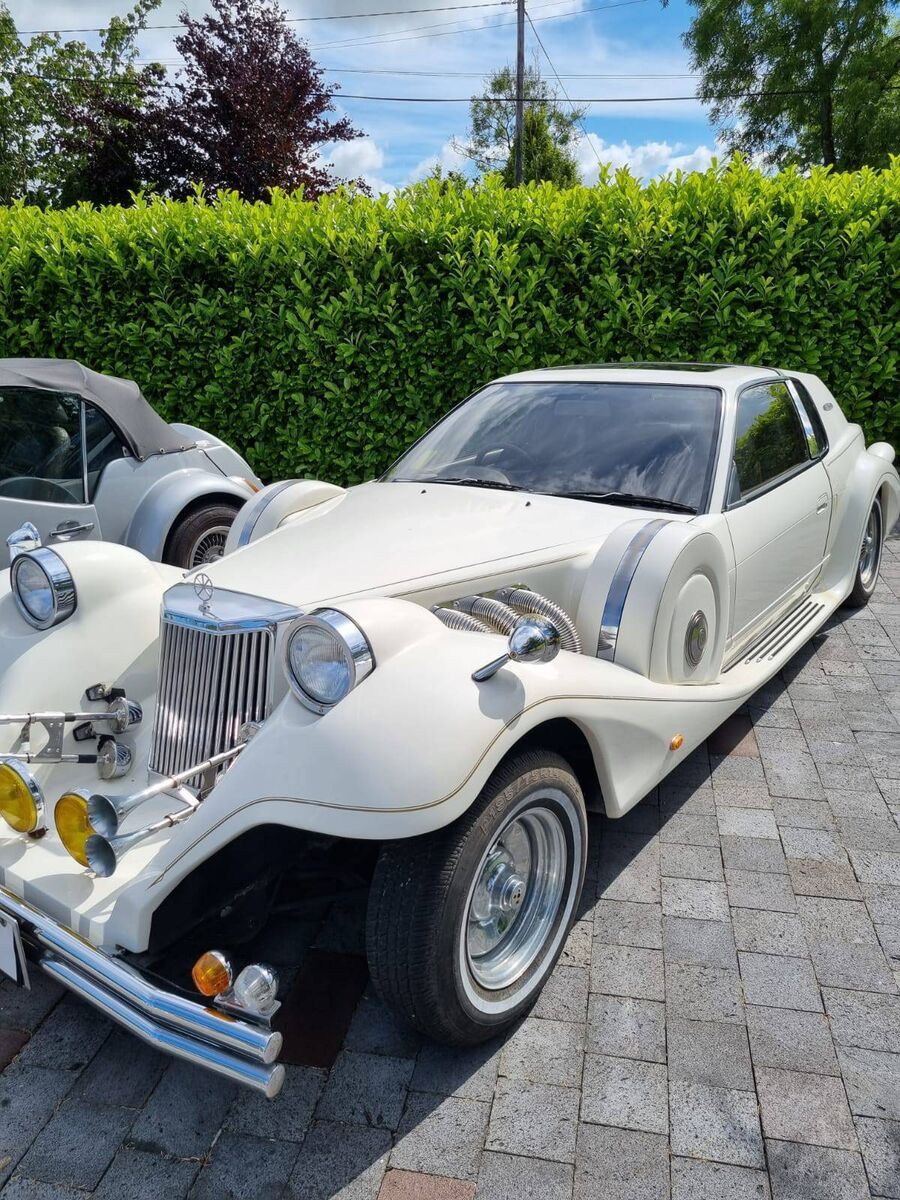 One of the Classic cars seized by the Criminal Assets Bureau on Wednesday.