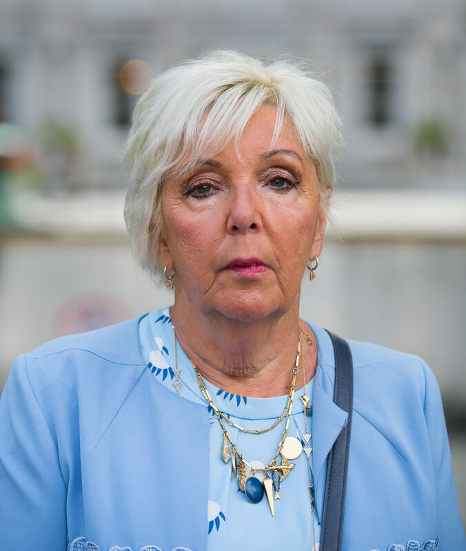Margaret Byrne from Belgard Tallaght during an Oireachtas Health Commitee hearing from women who have been affected by the vaginal mesh scandal, on how lack of specialised healthcare affected them at Leinster House on Kildare Street Dublin. Picture: Gareth Chaney Margaret Byrne from Belgard Tallaght during an Oireachtas Health Commitee hearing from women who have been affected by the vaginal mesh scandal, on how lack of specialised healthcare affected them at Leinster House on Kildare Street Dublin. Picture: Gareth Chaney