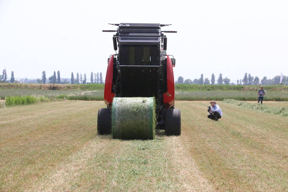 The non-stop technology is also used in other Kverneland balers
