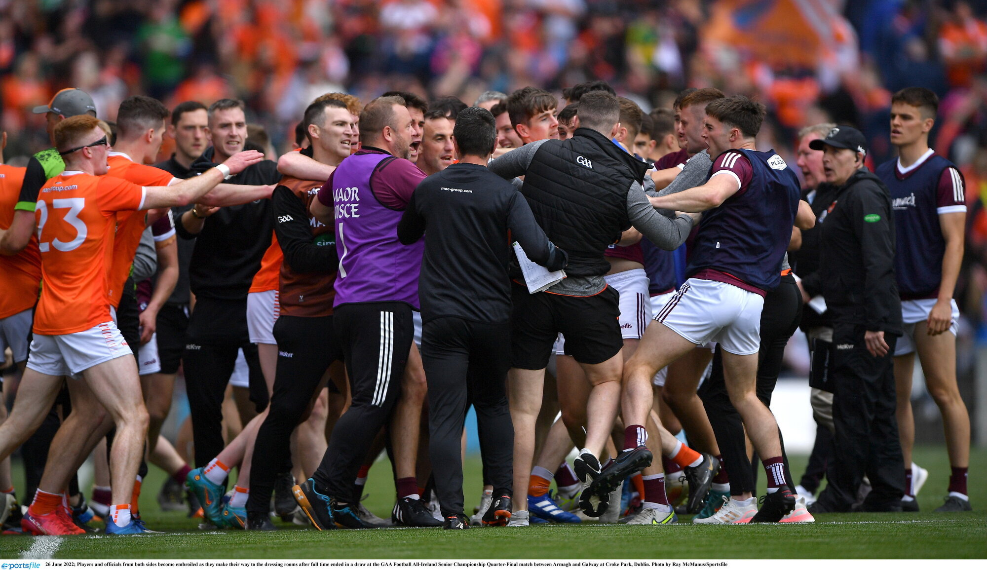 Armagh will not contest Tiernan Kelly's six-month ban for eye-gouging against Galway
