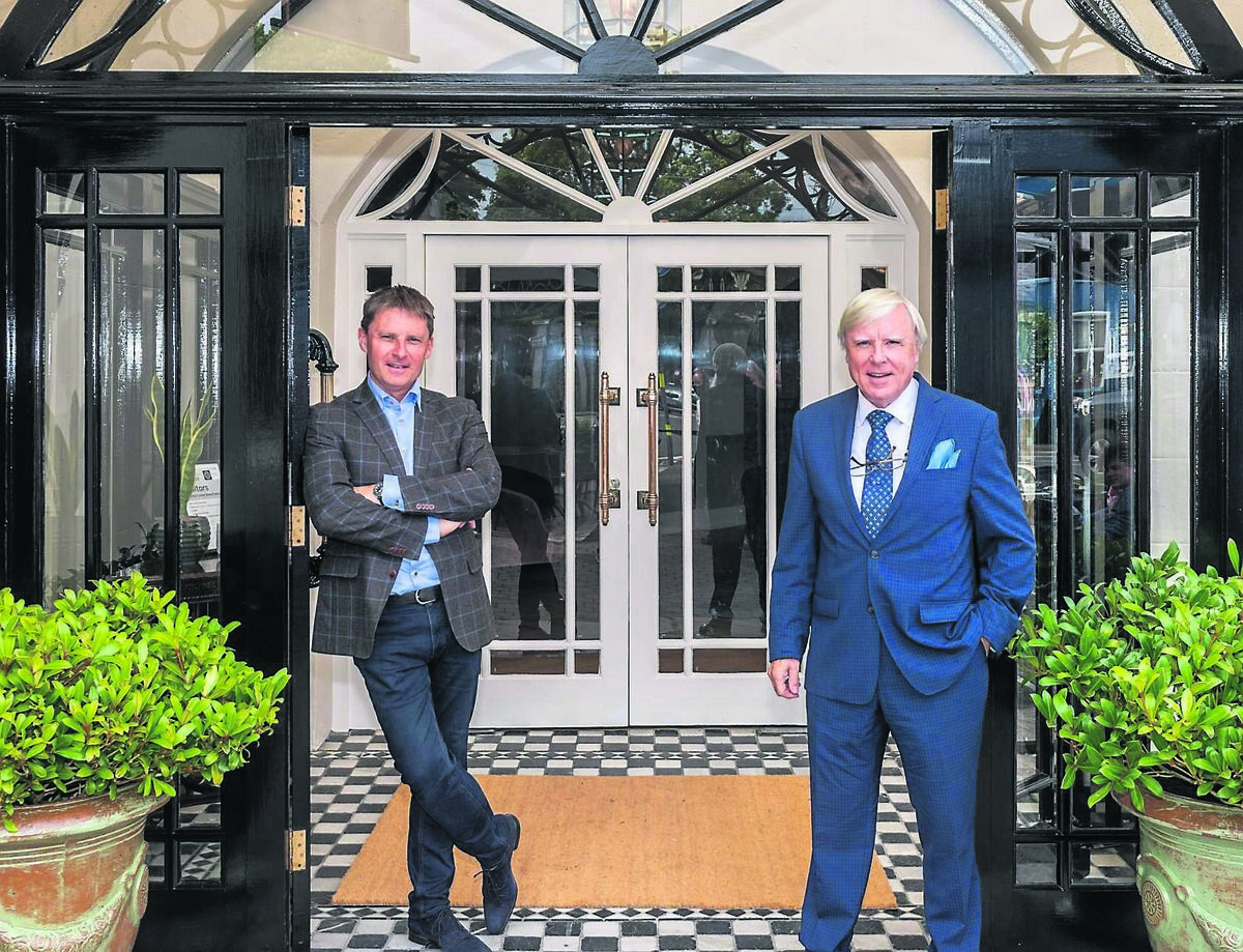 Brothers John and Francis Brennan Picture: Andy Gibson