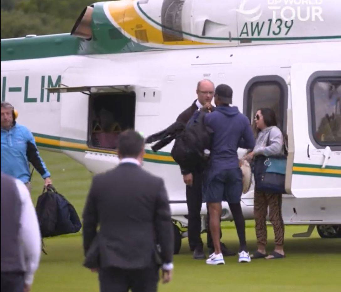 Watch: Tiger Woods lands at Adare Manor ahead of star-studded JP McManus Pro-Am 