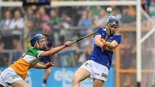 <p>CLASH OF THE ASH: Ciaran Foley of Tipperary in action against Leigh Kavanagh of Offaly during the Electric Ireland GAA Hurling All-Ireland Minor Championship Final match between Tipperary and Offaly at UPMC Nowlan Park, Kilkenny. Pic: Matt Browne/Sportsfile</p>