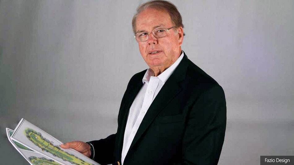 MASTERPIECE: Tom Fazio examines plans for Adare Manor. MASTERPIECE: Tom Fazio examines plans for Adare Manor.