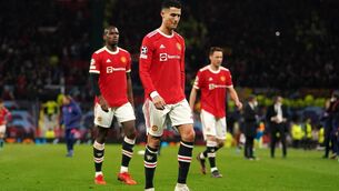 <p>WANTAWAY: Manchester United's Cristiano Ronaldo wants a move away from Old Trafford.</p>