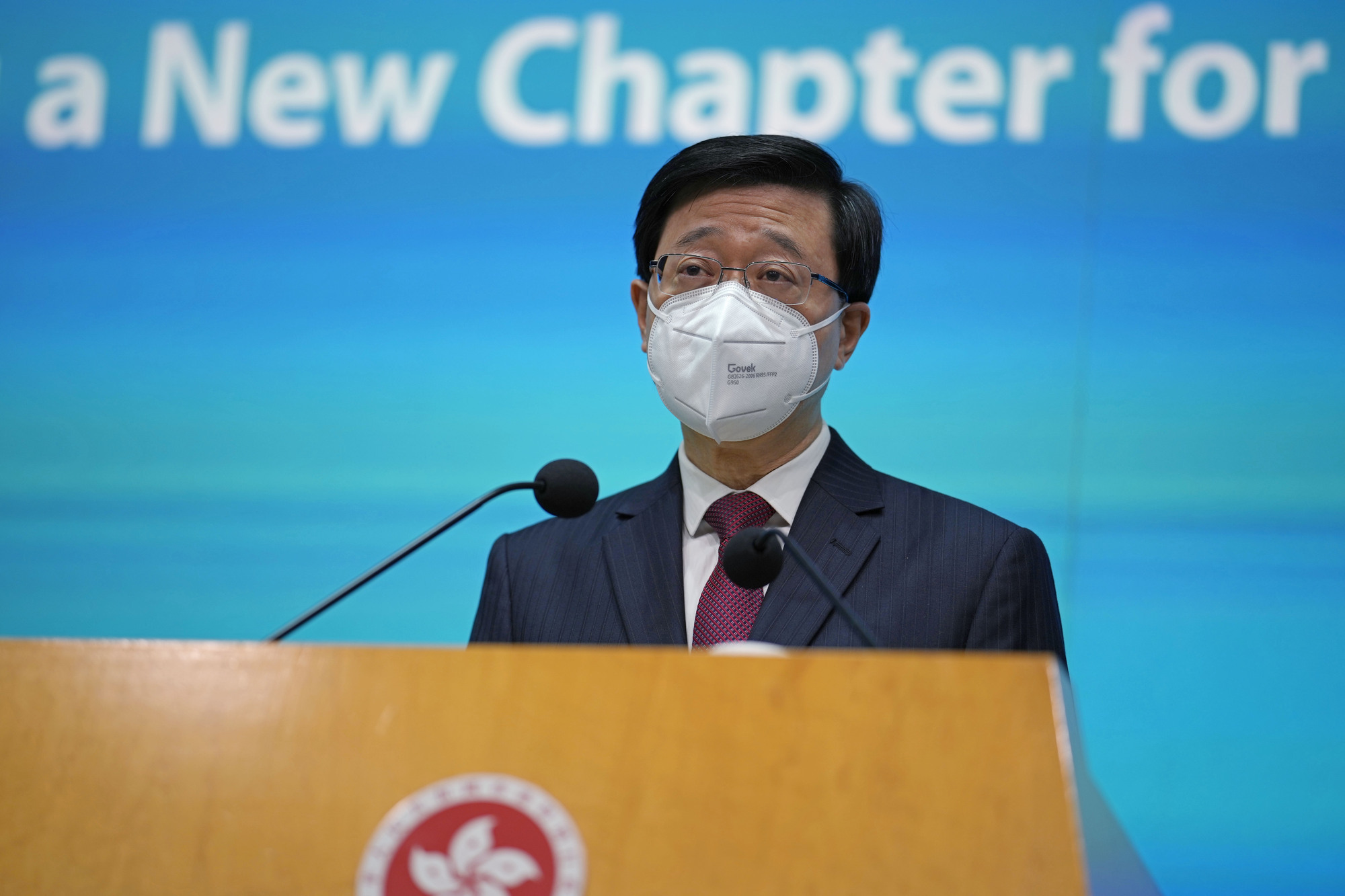 Hong Kong’s new leader John Lee stresses balance in easing Covid quarantine