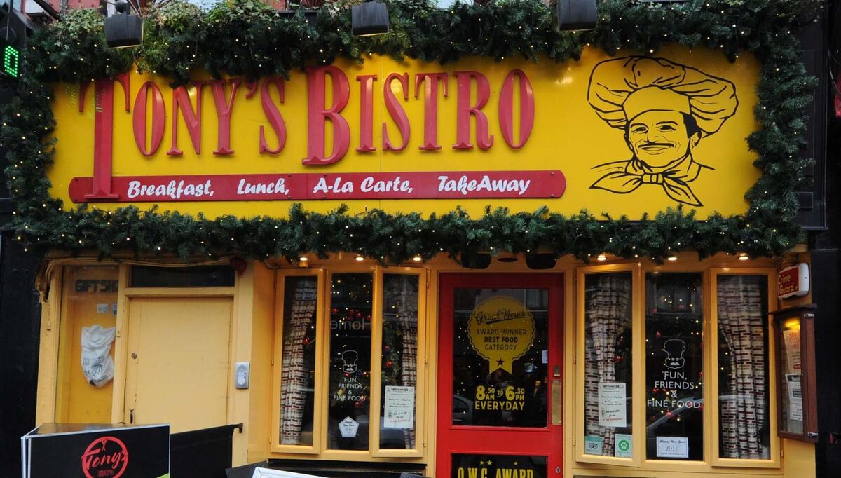 Tony's Bistro, North Main St., Cork. Picture: Denis Minihane.