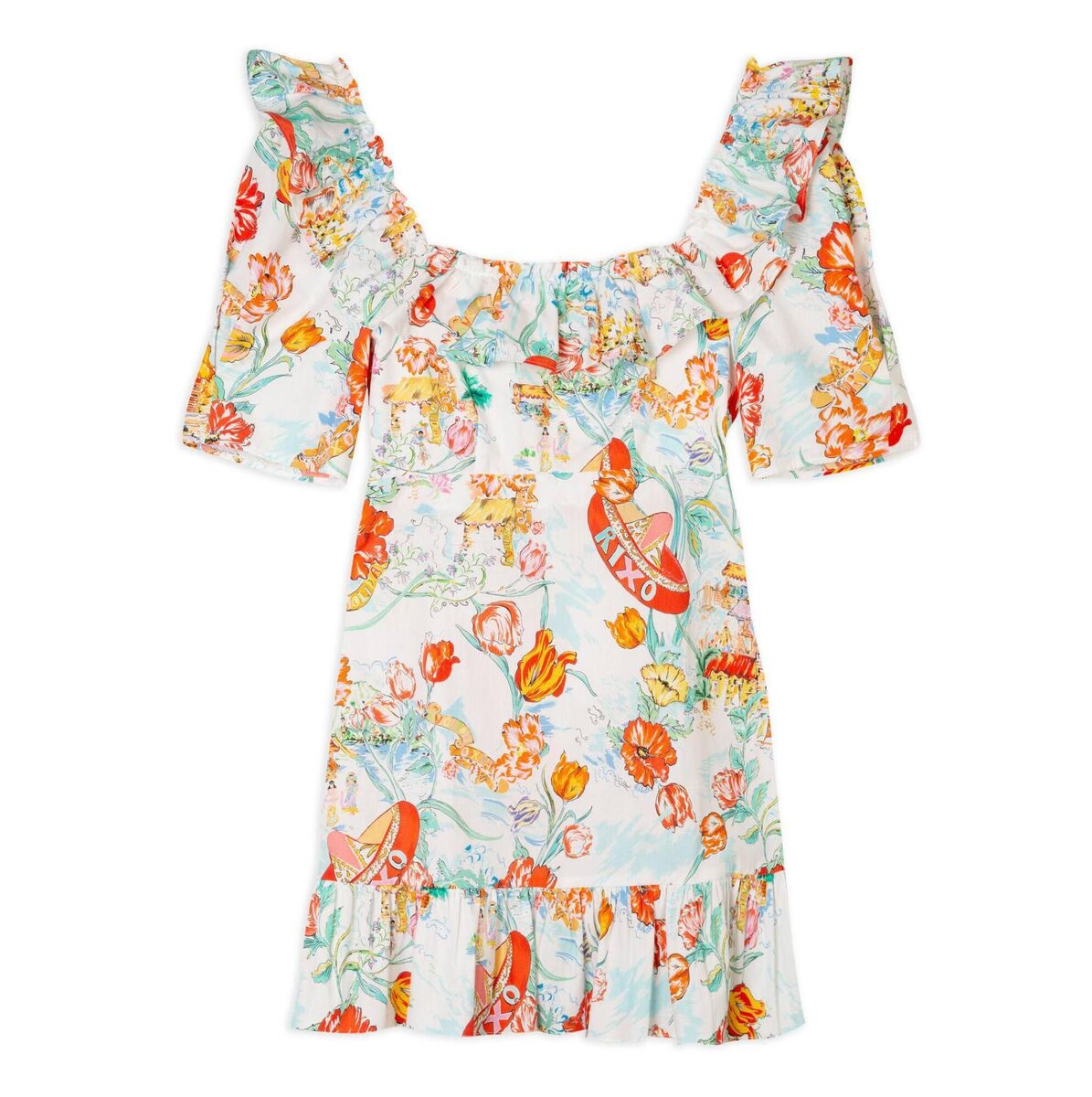 Mini Dress, €309, Rixo Mini Dress, €309, Rixo