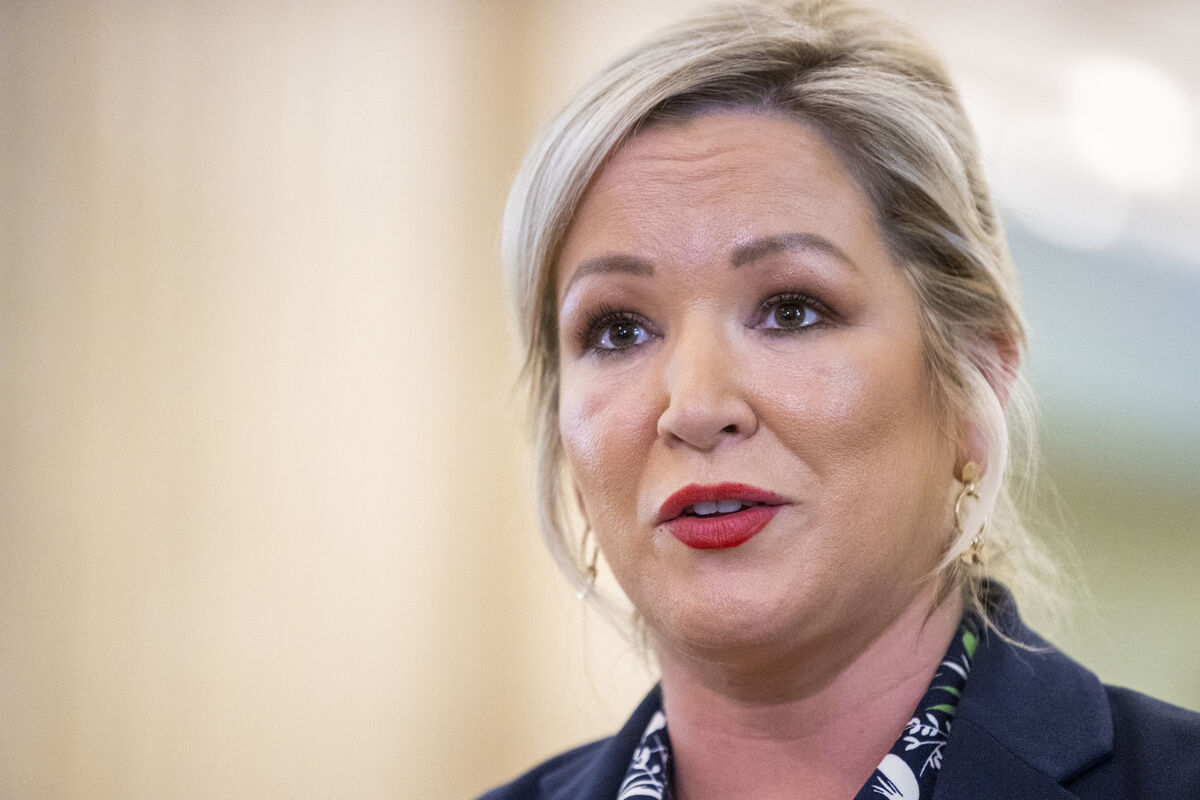 Sinn Féin Vice President Michelle O'Neill blasted Brandon Lewis as having “shamefully placated the DUP”. Sinn Féin Vice President Michelle O'Neill blasted Brandon Lewis as having “shamefully placated the DUP”.
