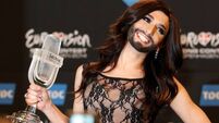Conchita makes triumphant return home