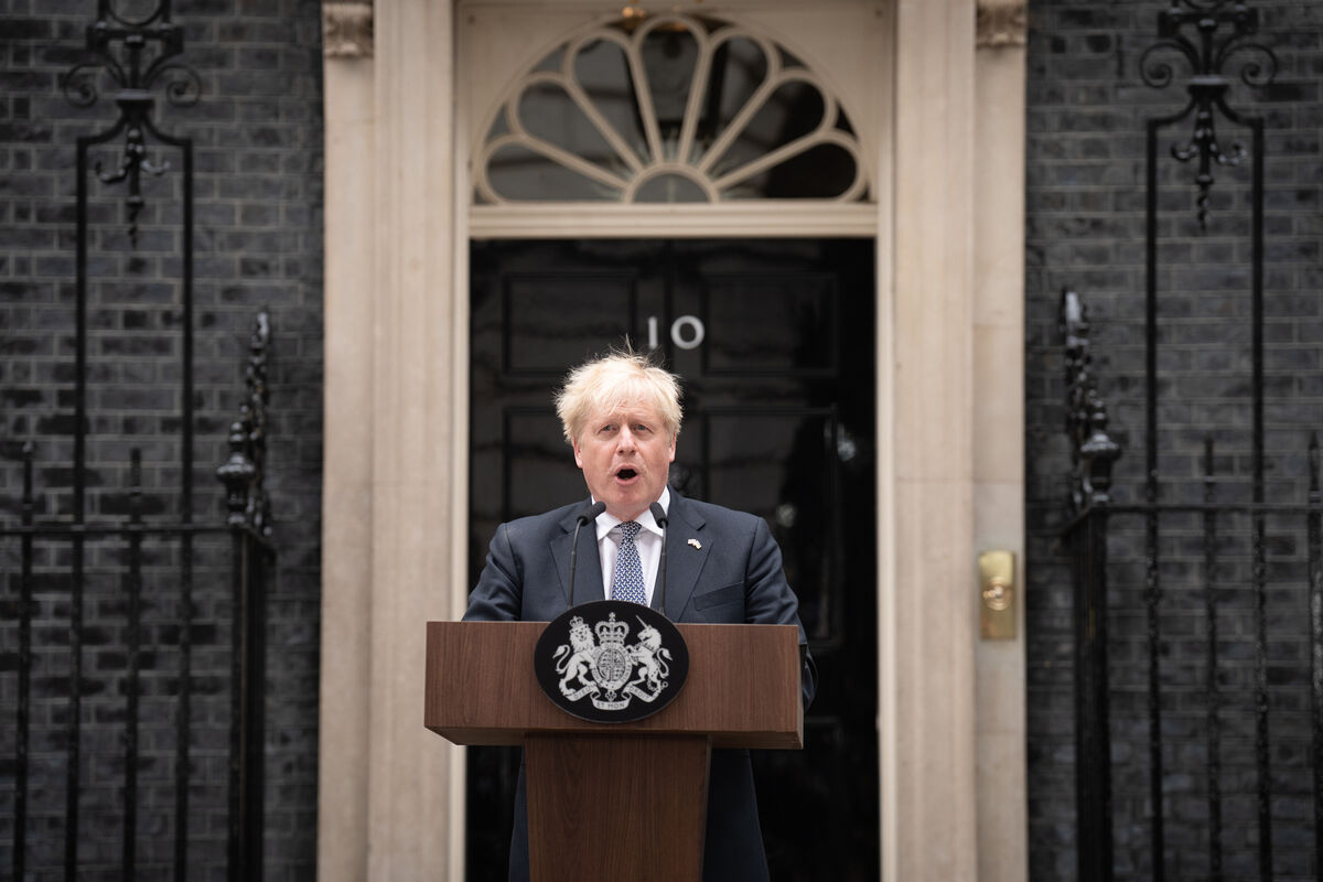 "It is clearly now the will of the parliamentary Conservative Party that there should be a new leader of that party and therefore a new prime minister," said Johnson in his resignation speech. "It is clearly now the will of the parliamentary Conservative Party that there should be a new leader of that party and therefore a new prime minister," said Johnson in his resignation speech.