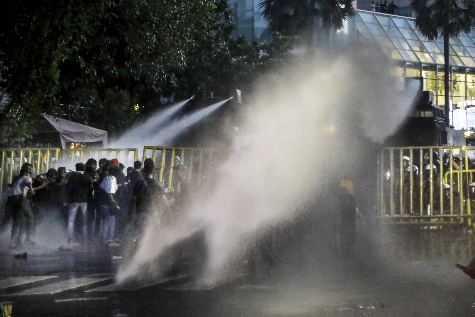 Protesters storm Sri Lankan president’s official residence