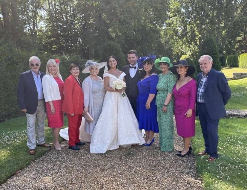 Coleen was joined by her sisters for a picture on the day. Picture: Coleen Nolan via Instagram