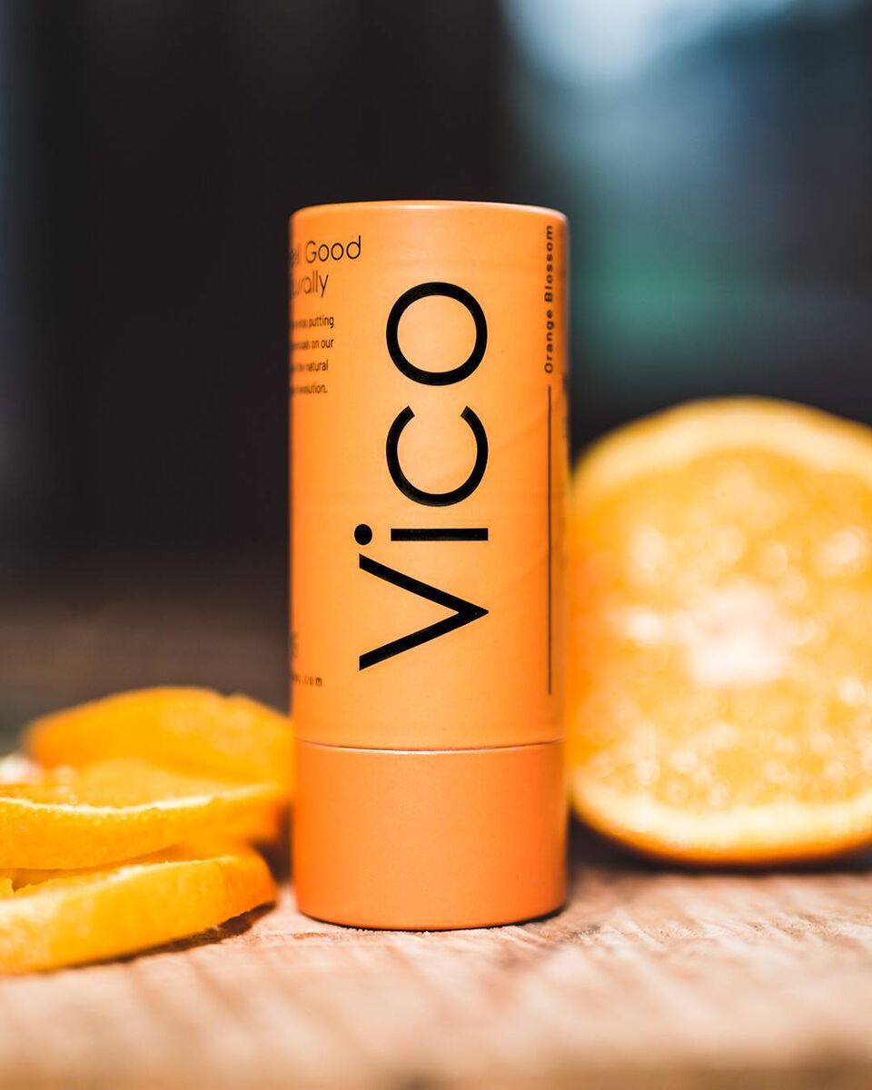 Vico orange blossom deodorant was an unsuspecting hit for Ben, who is currently developing a scentless deodorant he hopes to launch soon.