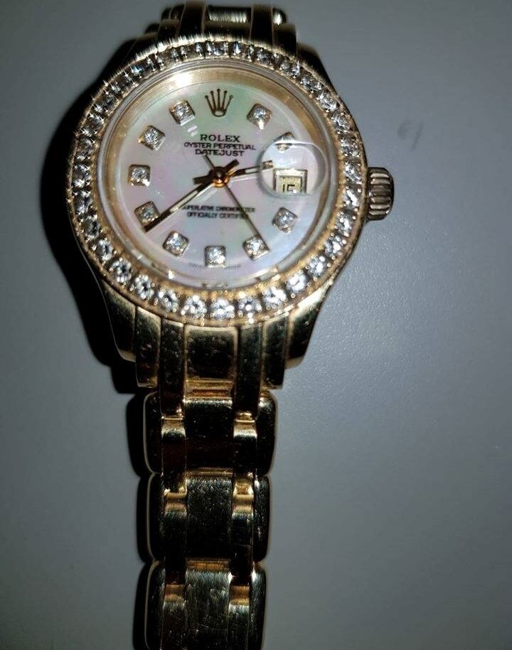 a Rolex watch seized today. Pic: Garda Press Office
