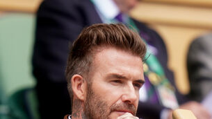 <p>David Beckham was alarmed by Bell’s behaviour (PA)</p>