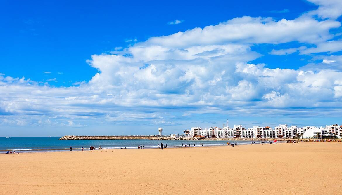 The main beach in Agadir. Picture: iStock