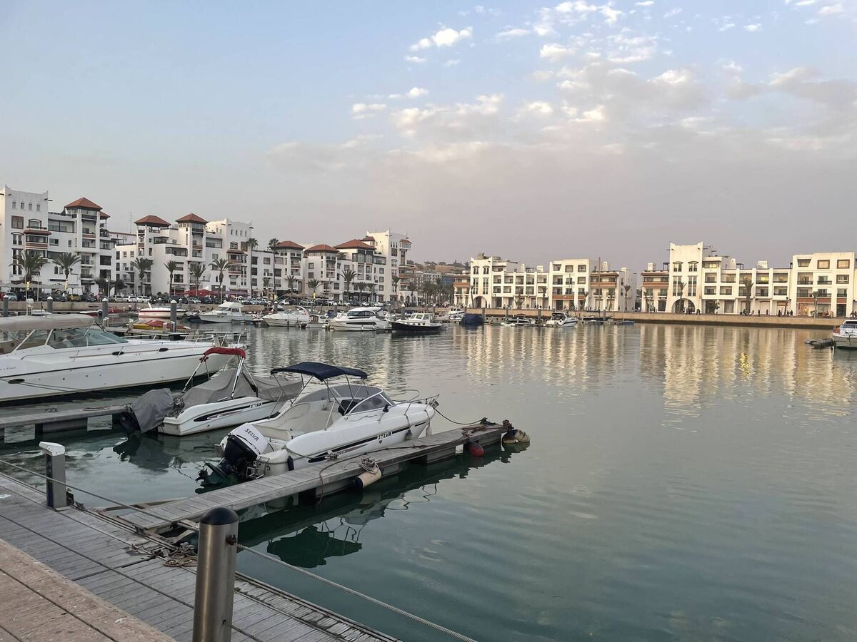 The Marina in Agadir. Picture: Nicole Glennon 
