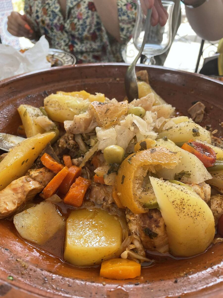 A traditional Moroccan tagine. Picture: Nicole Glennon