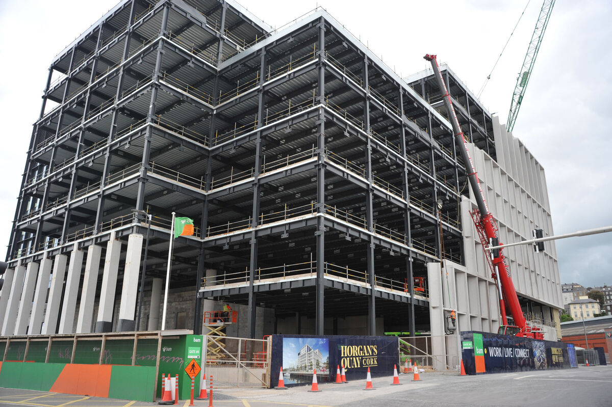 Work ongoing at No 2 Horgan's Quay