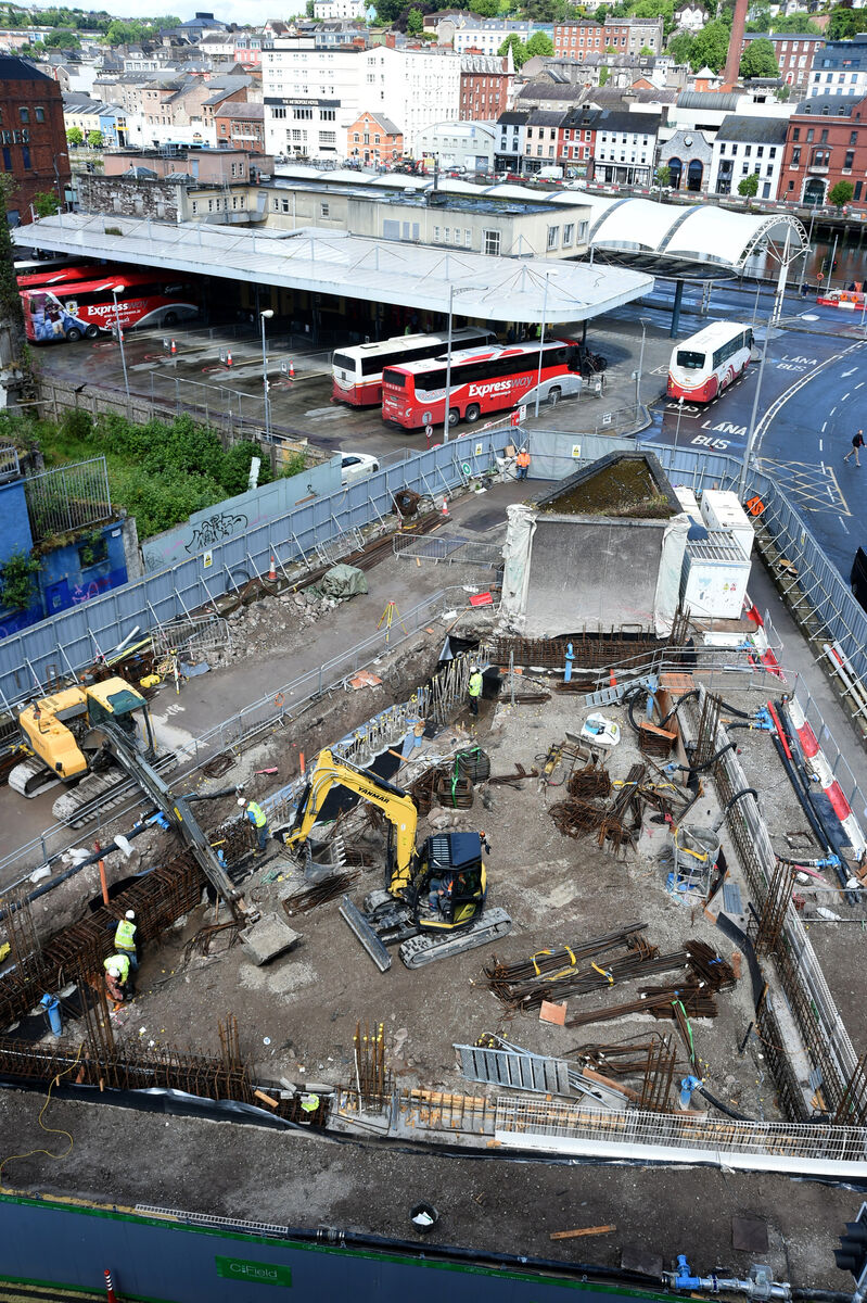 Work underway at the Prism