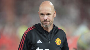 Erik ten Hag continues to prepare for the new season (Sakchai Lalit/AP)
