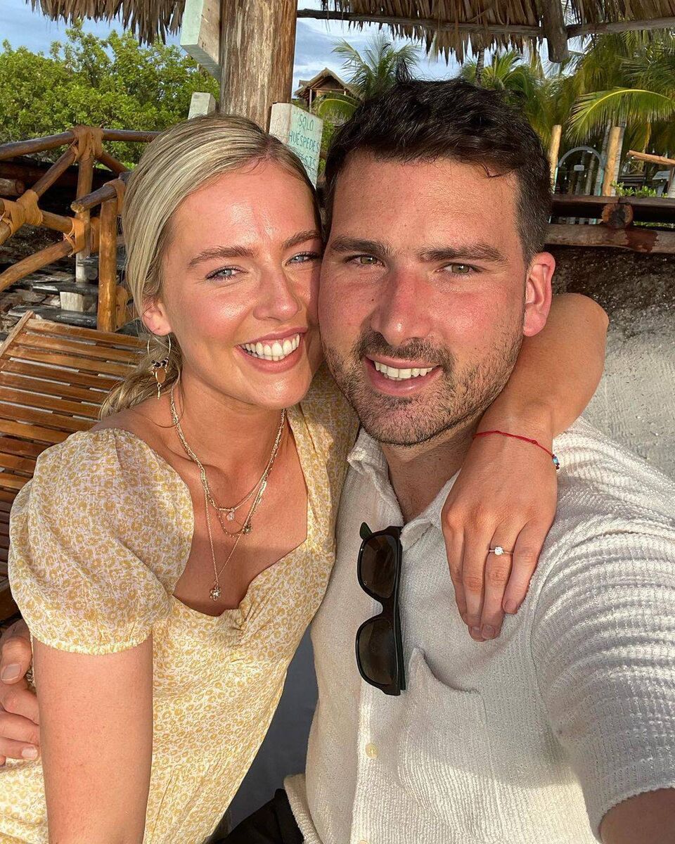 Aimee Connolly recently announced her engagement to longtime partner John Greene Picture: @aimeeconnolly_com / Instagram 