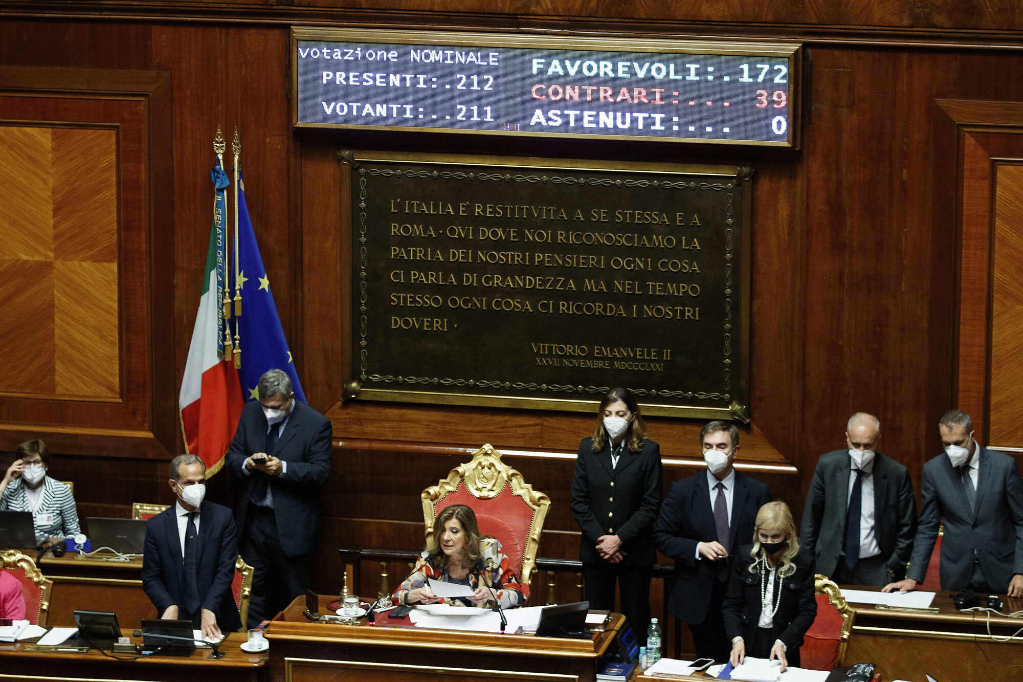 Italy’s leader wins confidence vote but coalition in doubt
