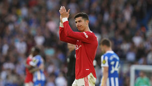 Cristiano Ronaldo did not have a dream Manchester United return (Gareth Fuller/PA)