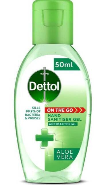 Dettol On The Go Antibacterial Hand Gel Aloe Vera 