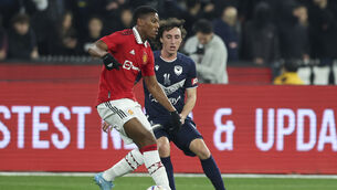 Erik ten Hag is keen to get the best out of Anthony Martial (AP Photo/Asanka Brendon Ratnayake)