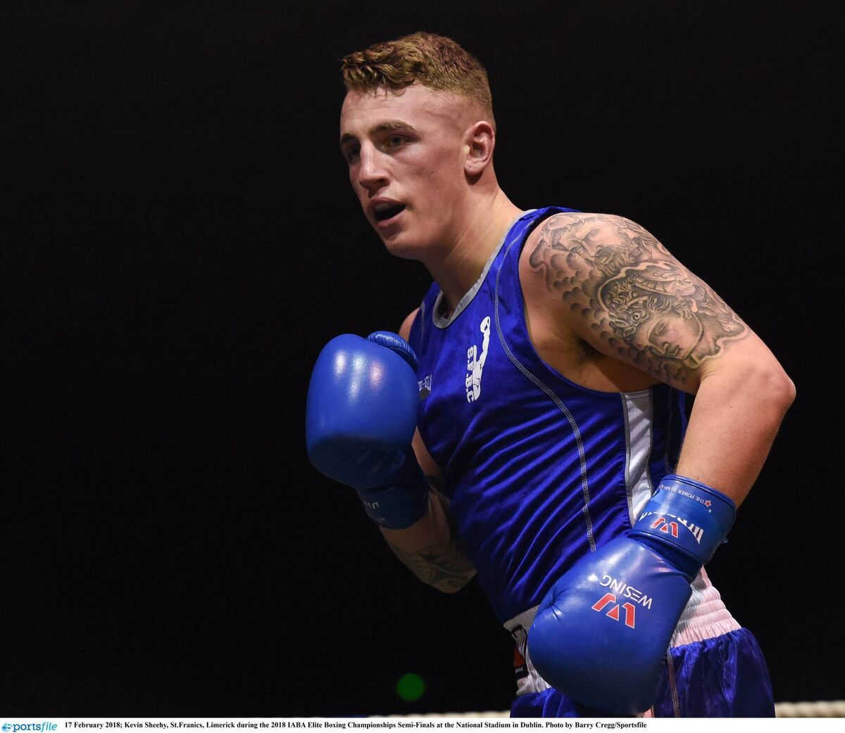 Kevin Sheehy (pictured), an Irish champion boxer, died after being repeatedly struck by a vehicle driven by Logan Jackson. Photo: Barry Cregg/Sportsfile