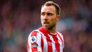<p>SIGNED: Christian Eriksen spent the second half of last season on loan at Brentford. Pic: Adam Davy/PA</p>