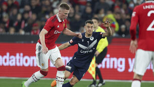 Scott McTominay is enjoying life under Erik ten Hag (Asanka Brendon Ratnayake/AP)
