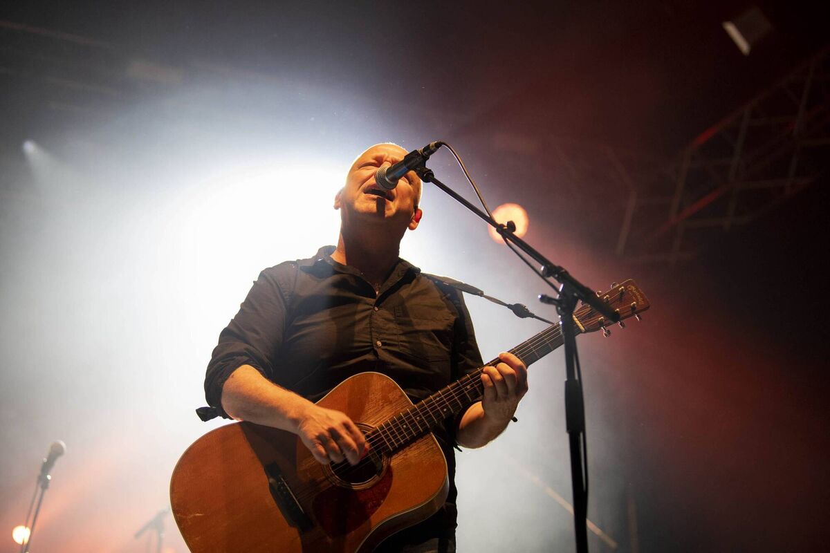 Here comes your man: Pixies front man Black Francis didn't seem unbelievably enthusiastic on the night. Photo: Andrew Downes Here comes your man: Pixies front man Black Francis didn't seem unbelievably enthusiastic on the night. Photo: Andrew Downes